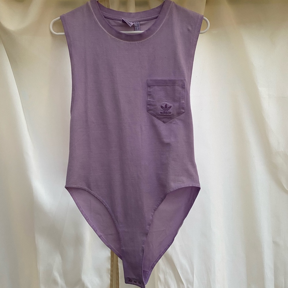 Purple Adidas Bodysuit